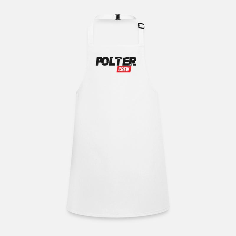 Polter Crew, Polterabend Schürze für Kinder