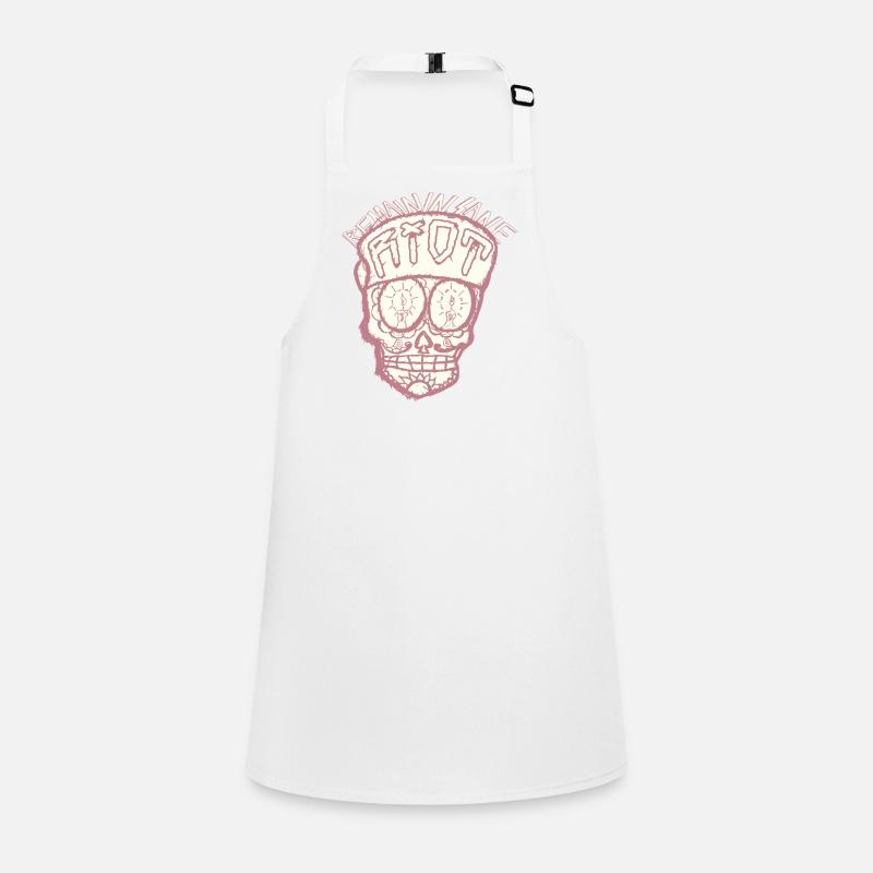 SugarSkull Schürze für Kinder