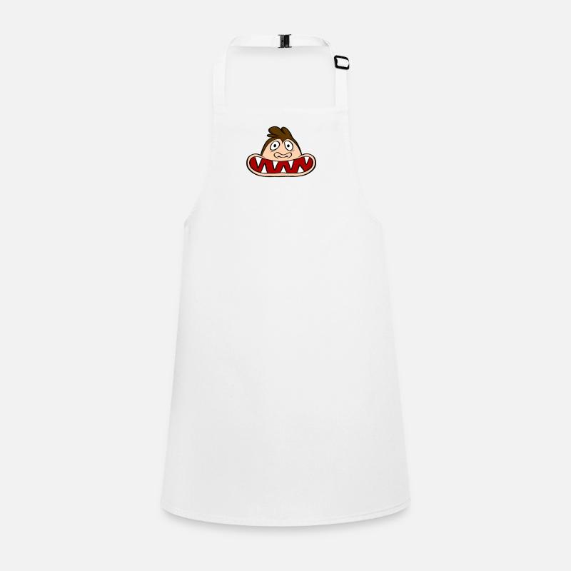 Monkey with large mouth Children's Apron