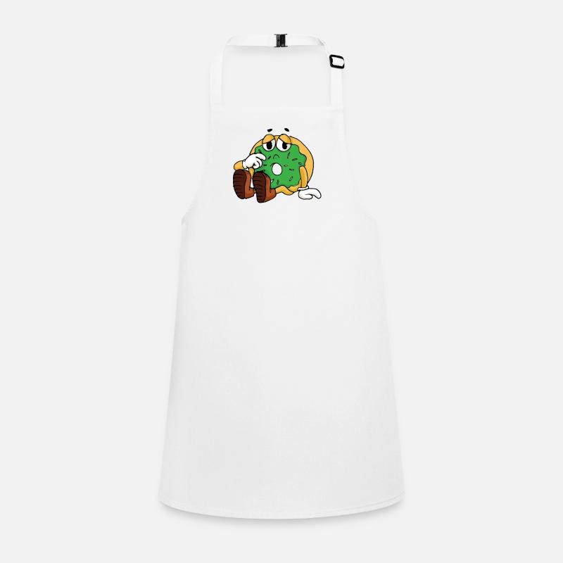 Beignet avec des glaçons de sucre candy glaçage Tablier Enfant