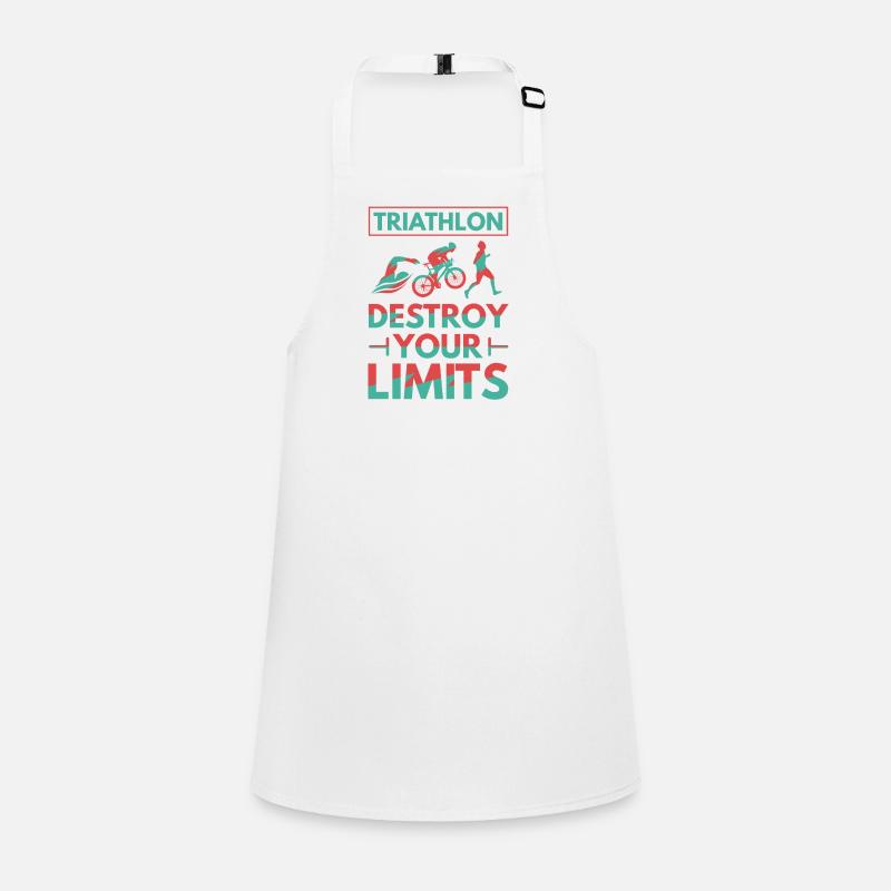 Triathlon - Destroy your Limits Schürze für Kinder