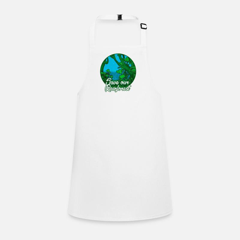 Rainforest tropics environmental protection nature climate change Children's Apron
