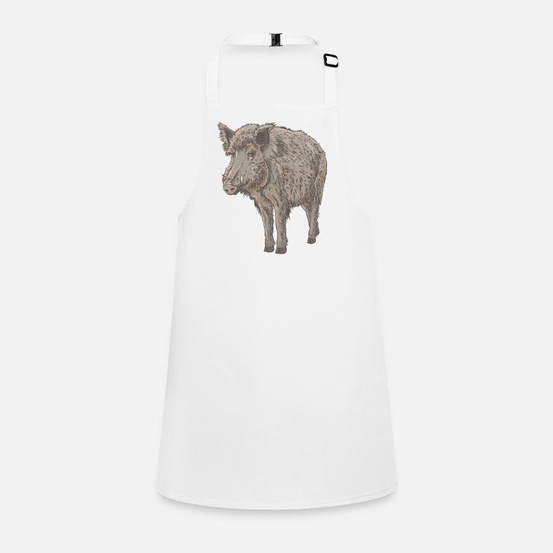 Boar Children's Apron