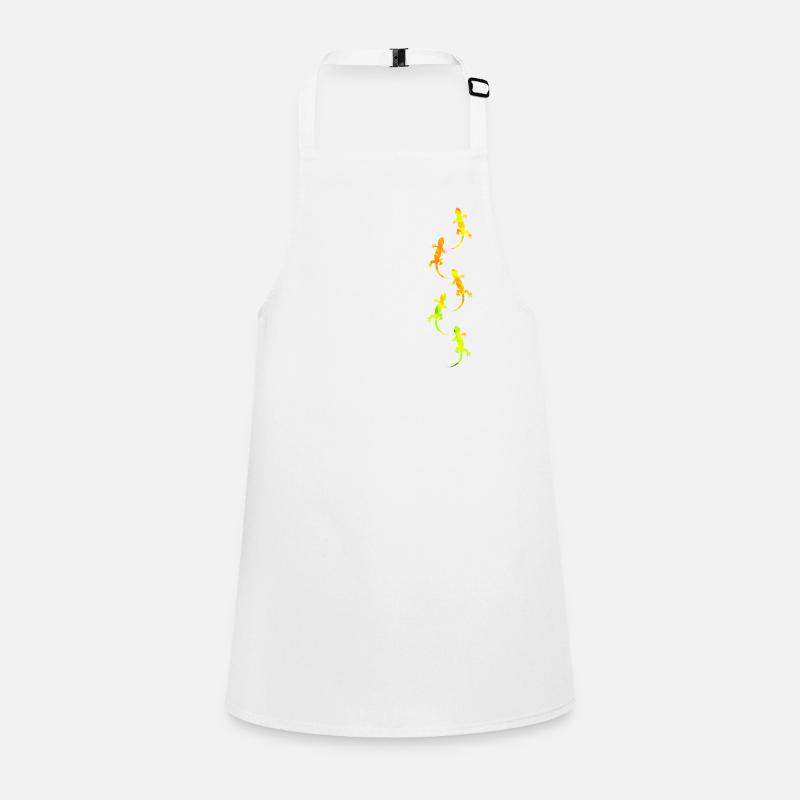 Geckos Schürze für Kinder