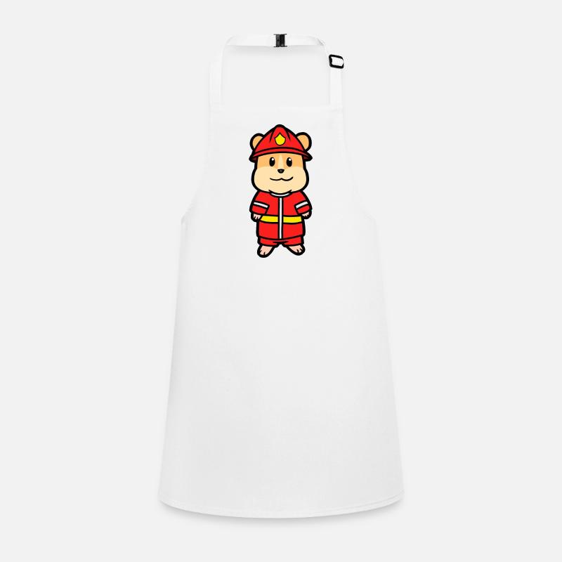 Pompiers pompiers hamsters rongeurs enfants profession Tablier Enfant