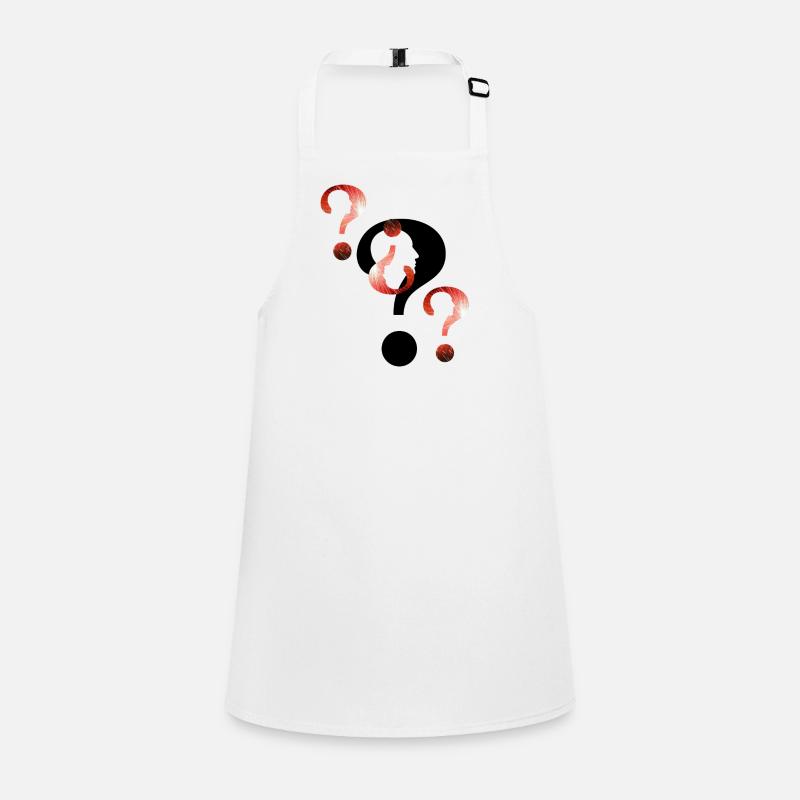 Question mark Fireworks Children's Apron