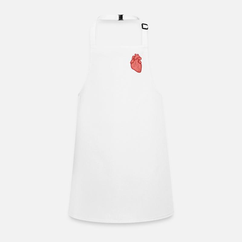 Realistic heart Children's Apron