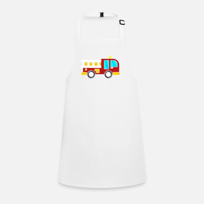 Fire Engine Fire Department Car Children Children's Apron