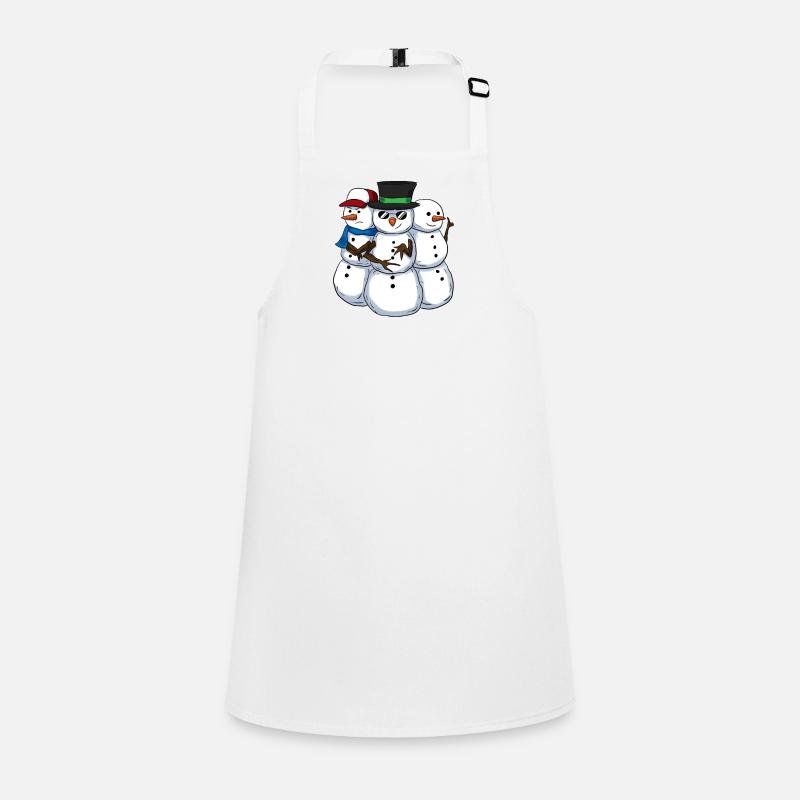 Cool Snowmans Coole Schneemänner Schürze für Kinder