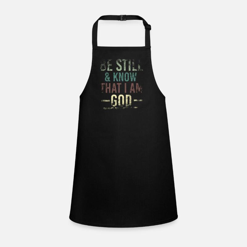 I Am God Children's Apron