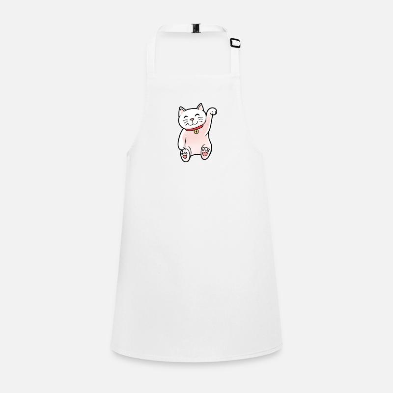 Asie Chat Chine Chinois Chat Miaou Tablier Enfant