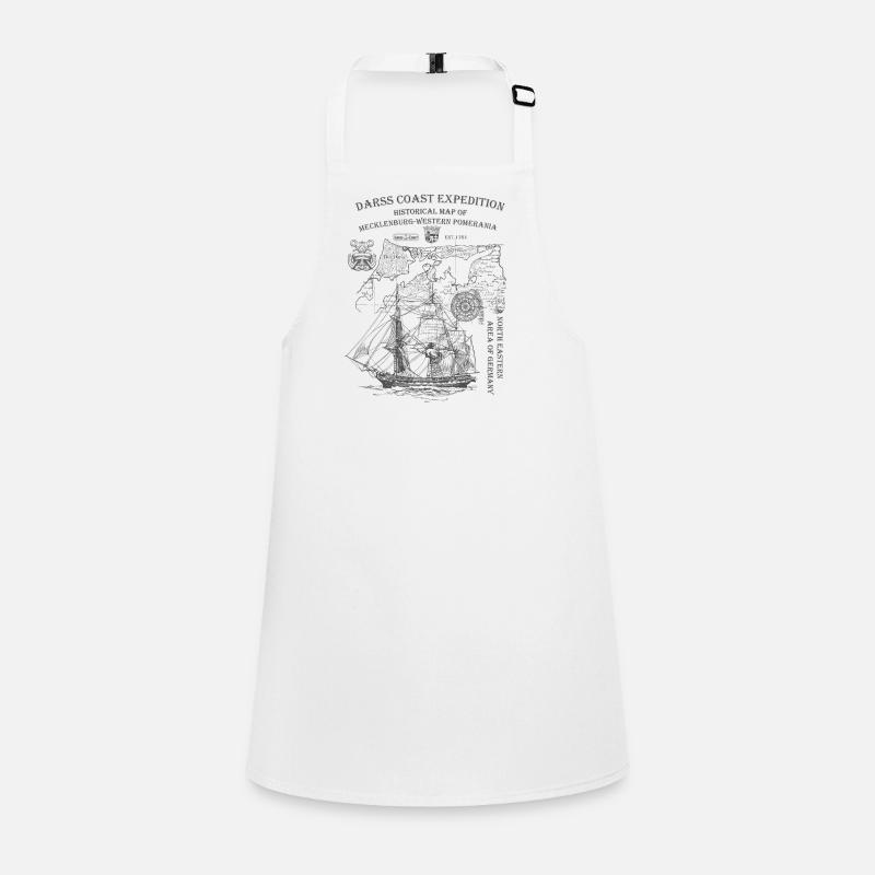 Darss Coast Expedition - historical Children's Apron