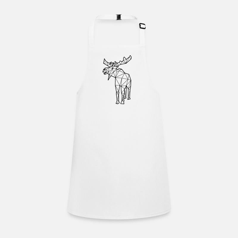 Moose polygon Children's Apron