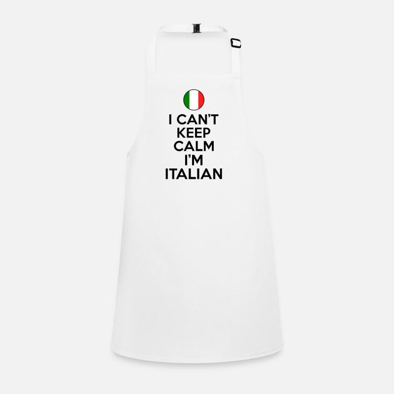 I cant keep calm in italian Children's Apron