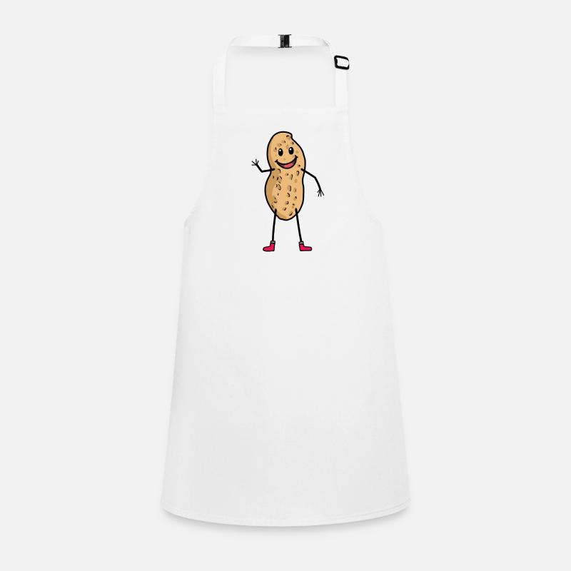 happy peanut funny peanuts kids gift idea Children's Apron