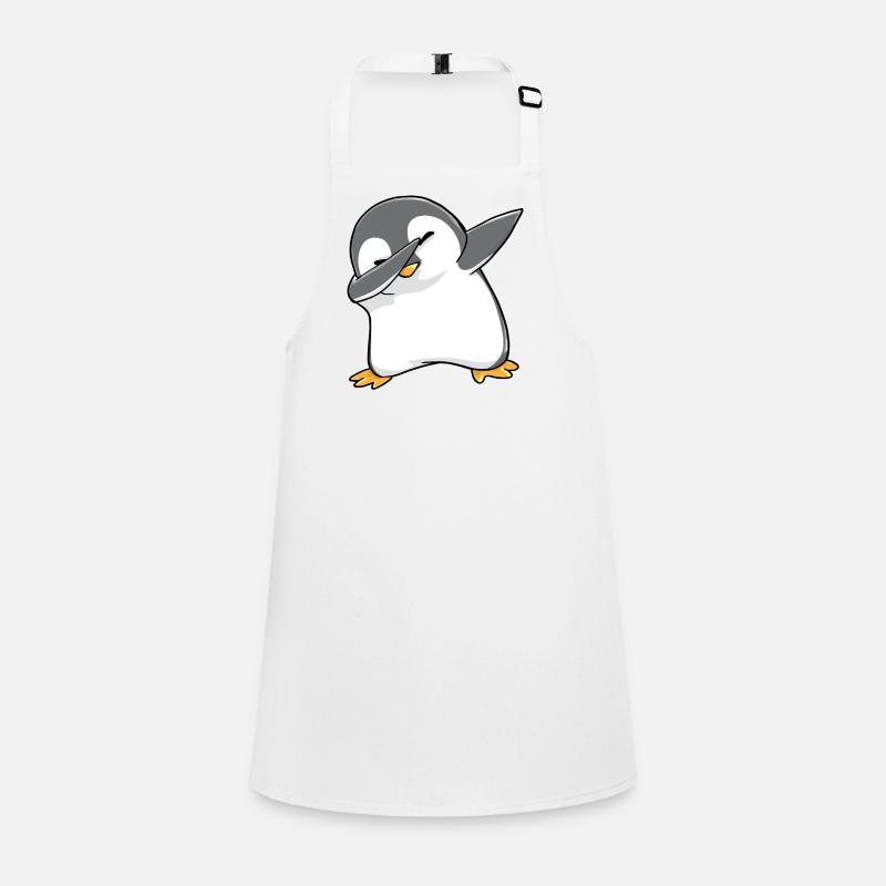 Pinguin Dabbing Schürze für Kinder