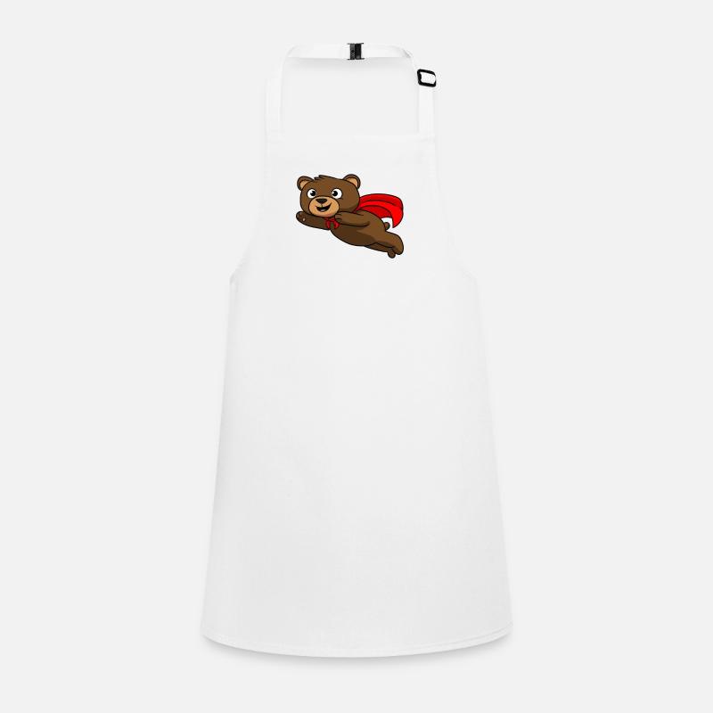 Super héros de l'ours Tablier Enfant