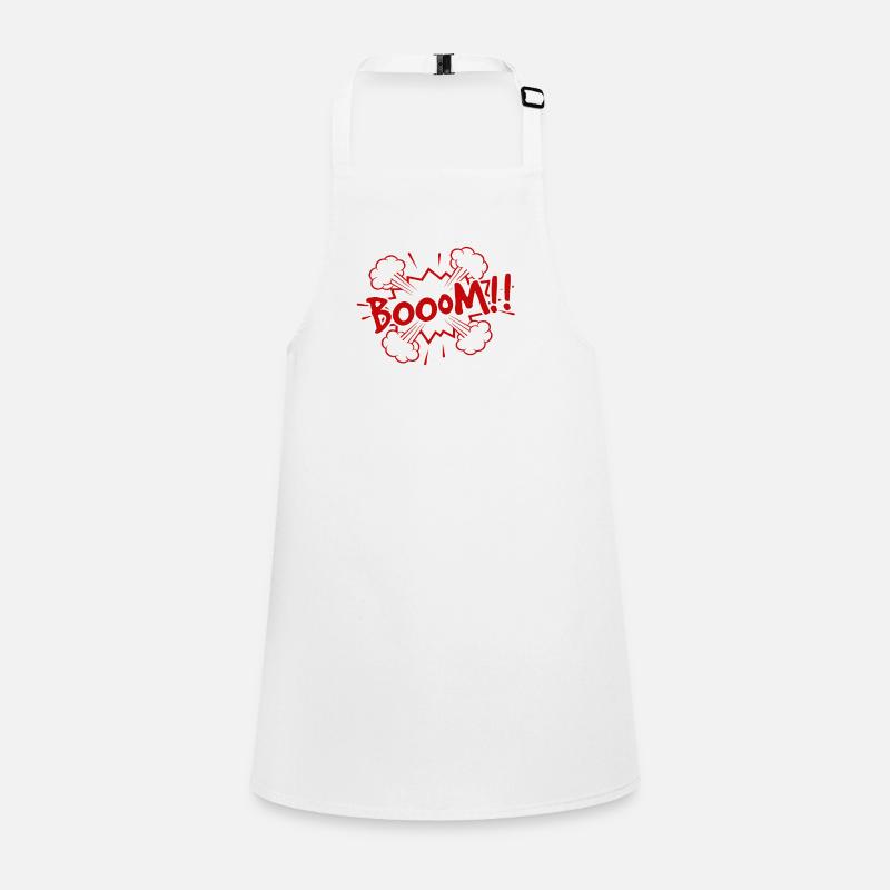 comic boom Children's Apron