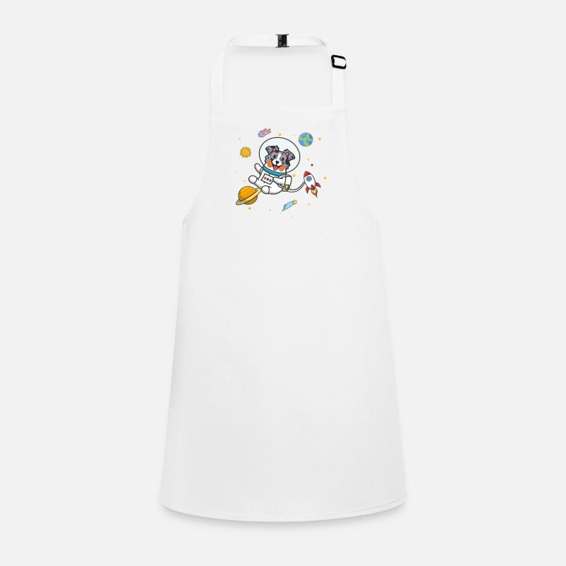 Blue Merle Australian Shepherd Schürze für Kinder