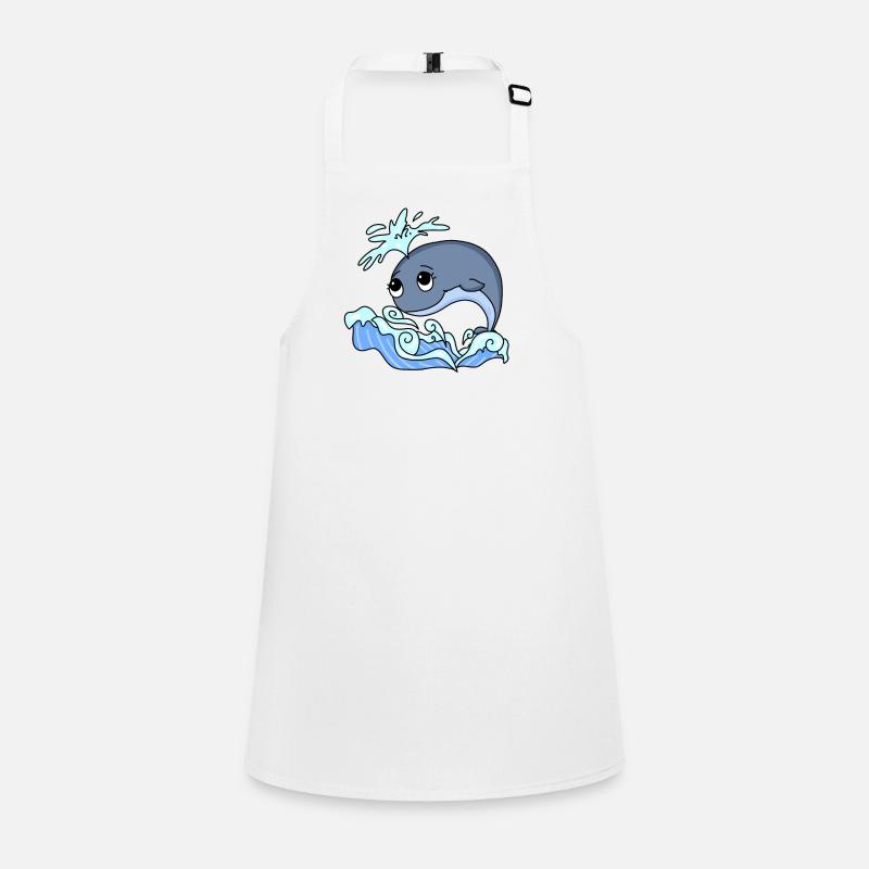 whale Children's Apron