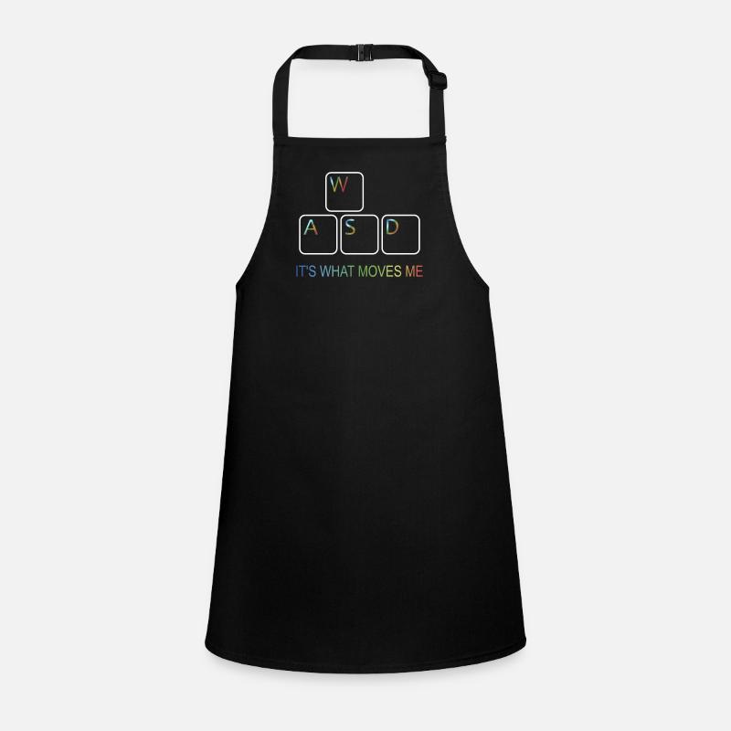 Zocker Computer Game Gaming Gamer Children's Apron
