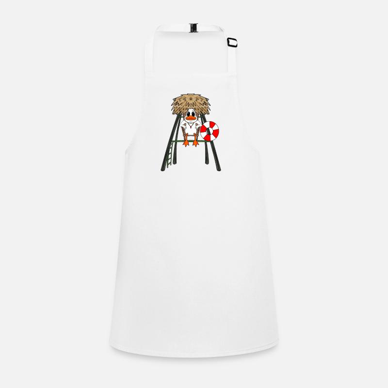 Lifeguard duck Children's Apron