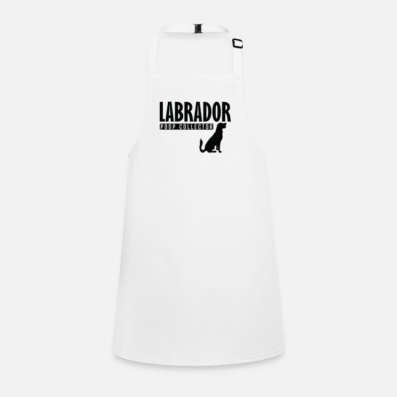 Collectionneur de merde de chien labrador Tablier Enfant