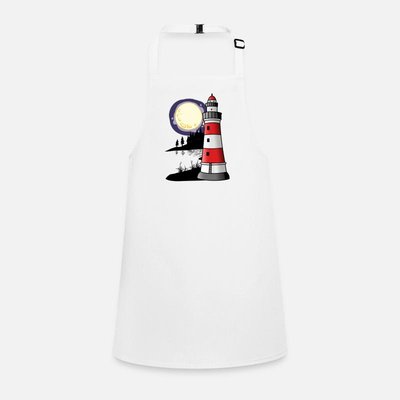 Phare Côte Nautique Maritime Sailor Tablier Enfant