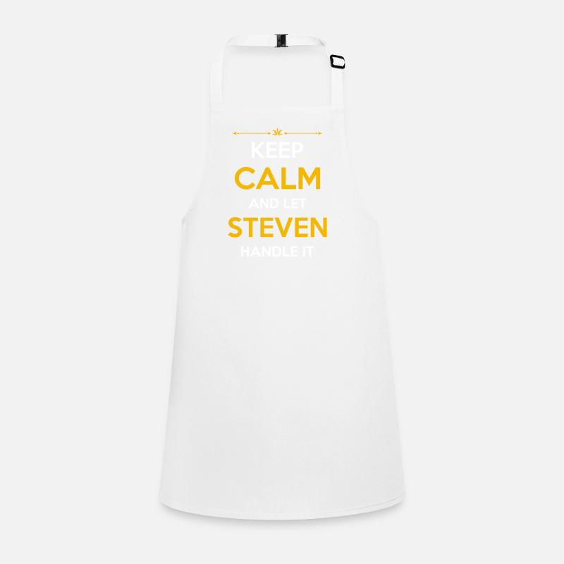 Steven Nom Cadeau Tablier Enfant