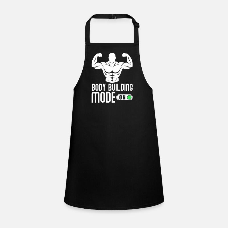 Bodybuilder Body building Tablier Enfant