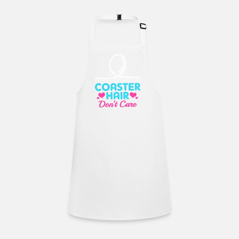 Roller coaster hair Children's Apron