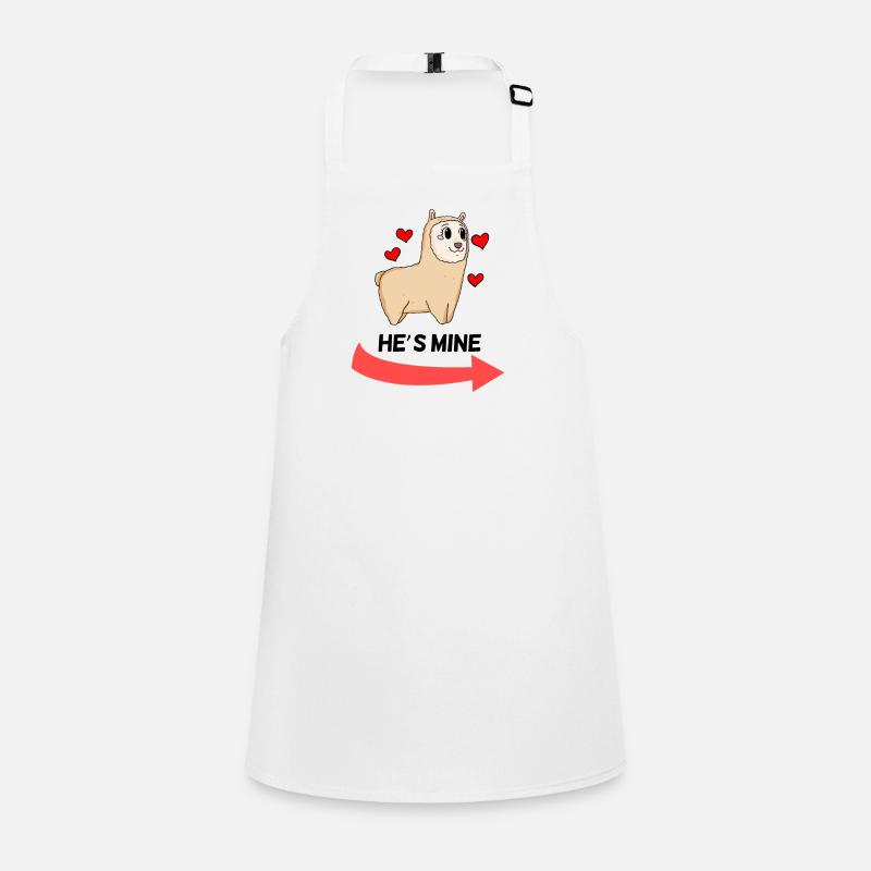 He is Mine - Partnerlook 1 Tablier Enfant