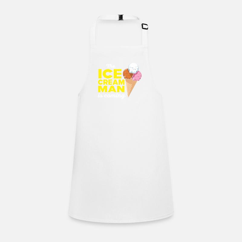 Eiswagen Eismann Eisverkäufer Eisdiele Eis Truck Schürze für Kinder