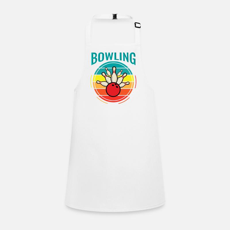 Bowling Retro Tablier Enfant