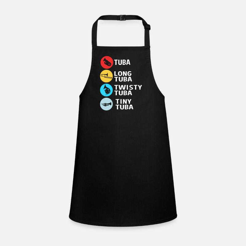 Tuba Brass Instruments Children's Apron