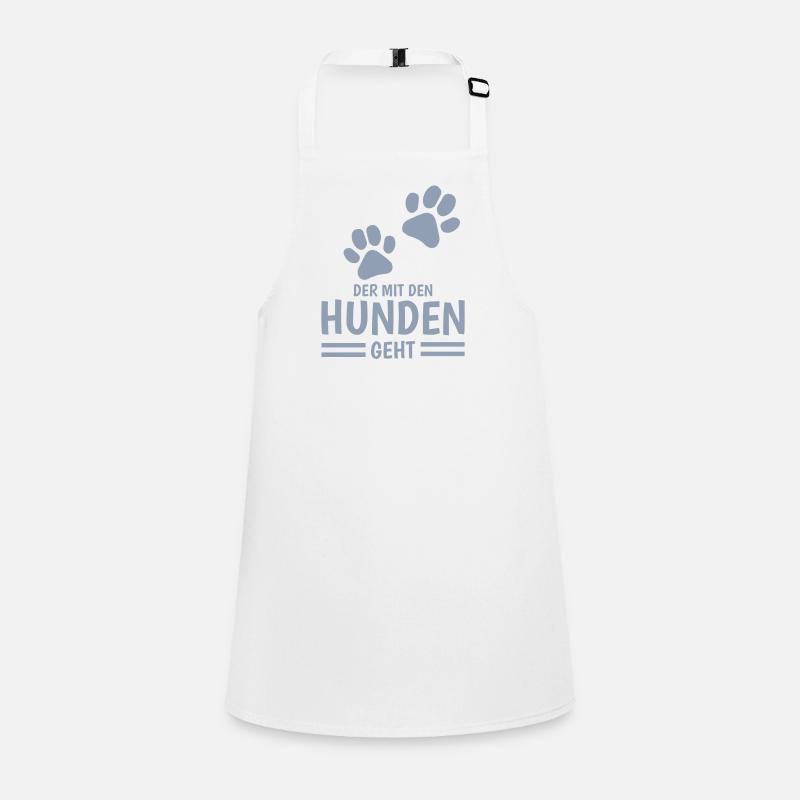 Dog and master sayings Children's Apron