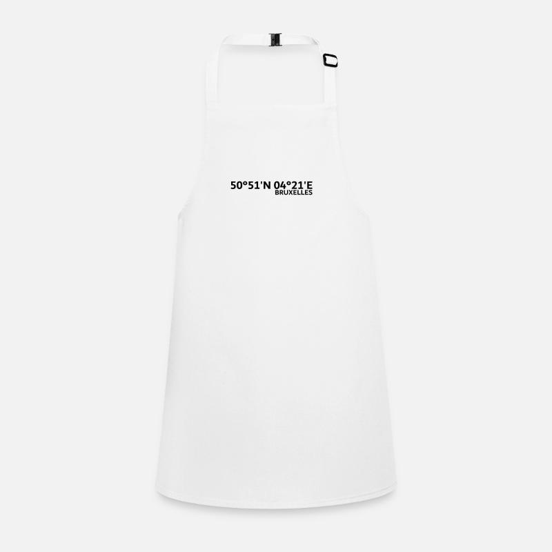Brussels coordinates Children's Apron