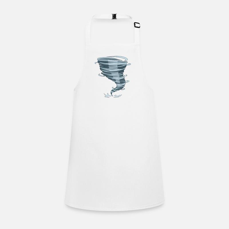 Storm cyclone for a storm chaser Children's Apron