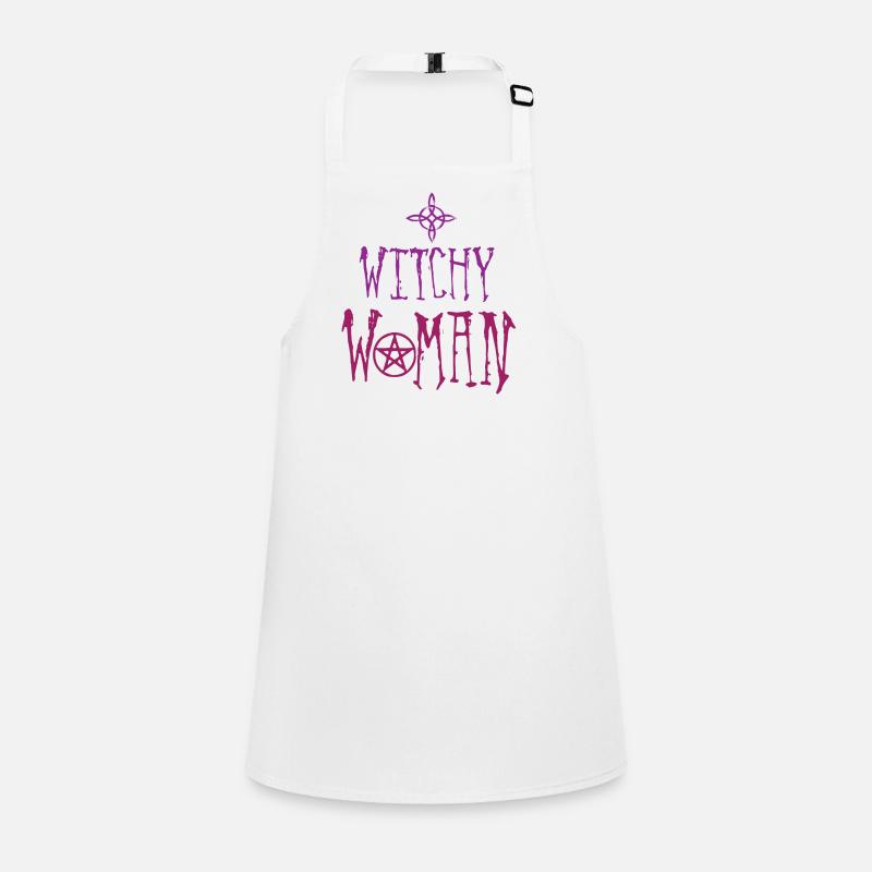 Witch woman, witchcraft, Wicca Children's Apron