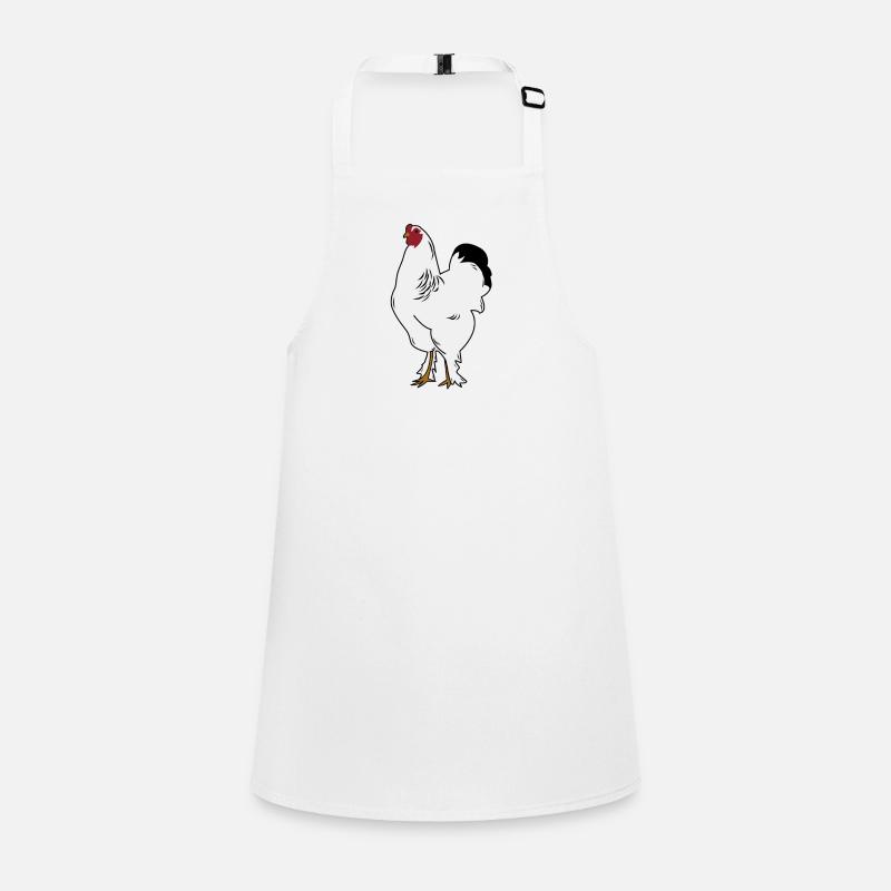 Brahma Rooster Chicken Funny Farmer Chicken Children's Apron