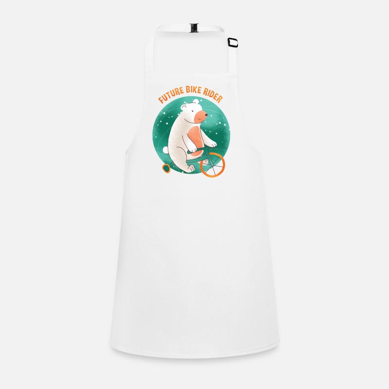 Cadeau Bébé Ours Polaire Tablier Enfant