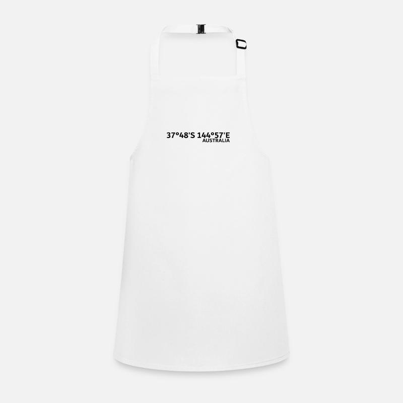 Melbourne Race Track Australia Coordinates Children's Apron