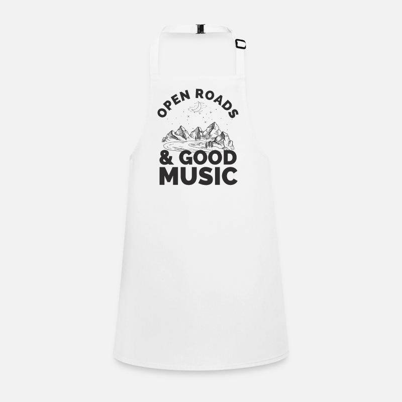 Musique - Tablier Enfant - blanc