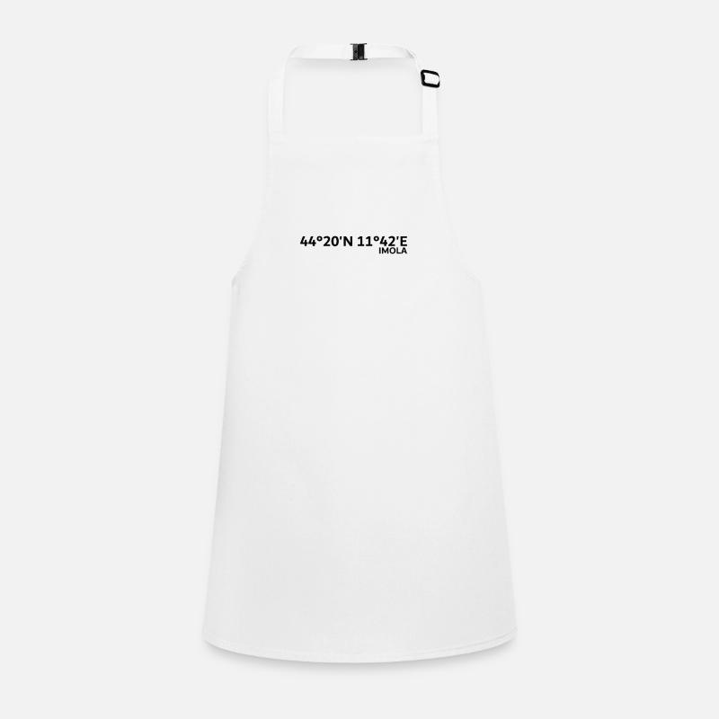 Circuit Emilia-Romagna Imola Coordinates Children's Apron