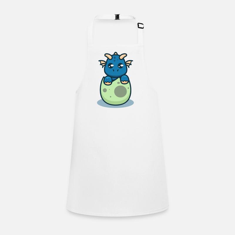 Baby Drache im Ei – Süßes Fantasy Design Schürze für Kinder