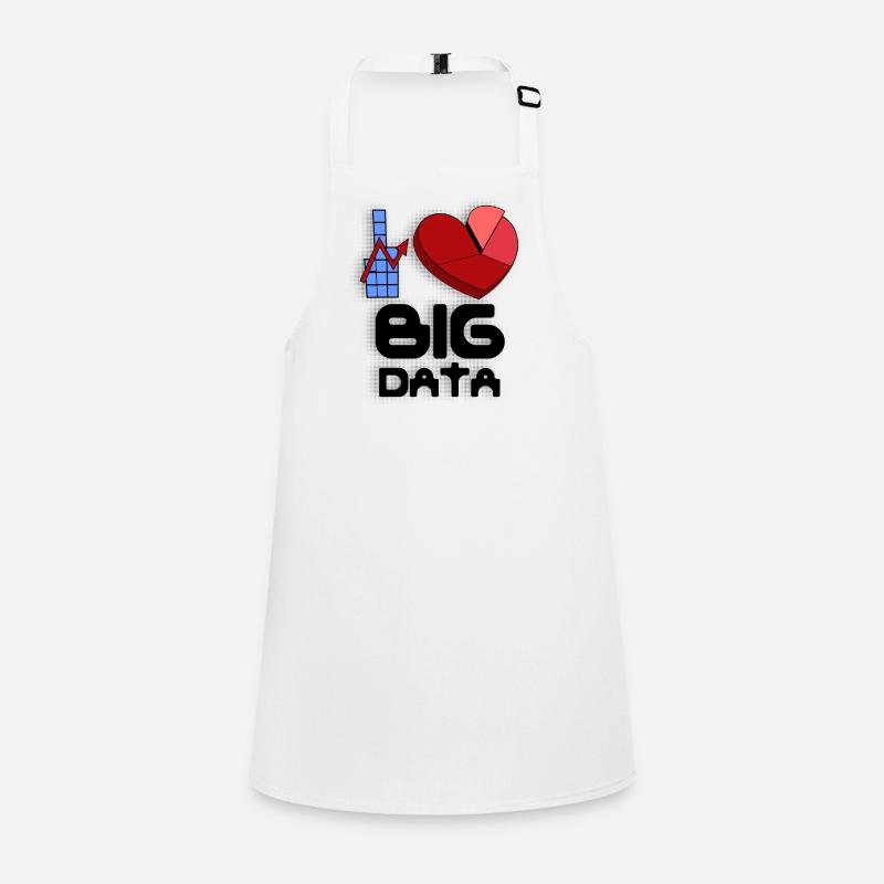 Amoureux du Big Data Tablier Enfant