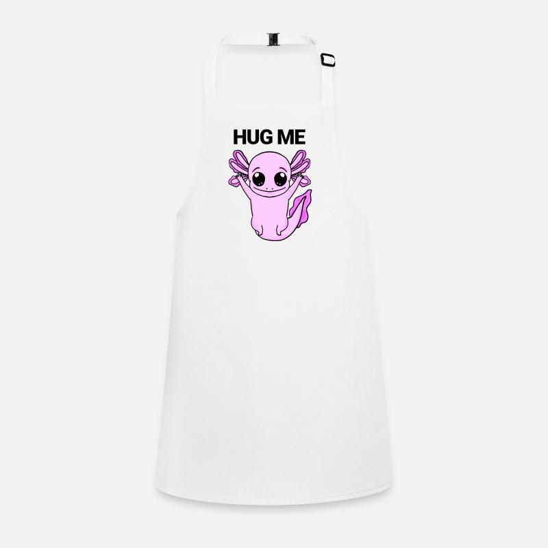 Axolotl Hug Children's Apron