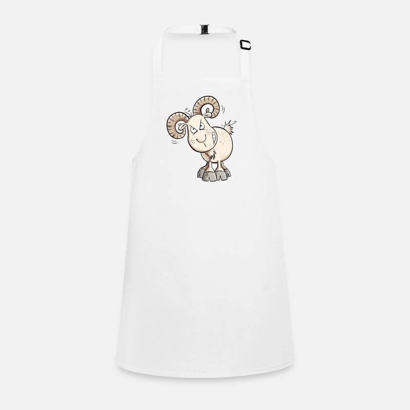 Kein Bock Widder I Schaf I Ziegen Bock I Goat Children's Apron