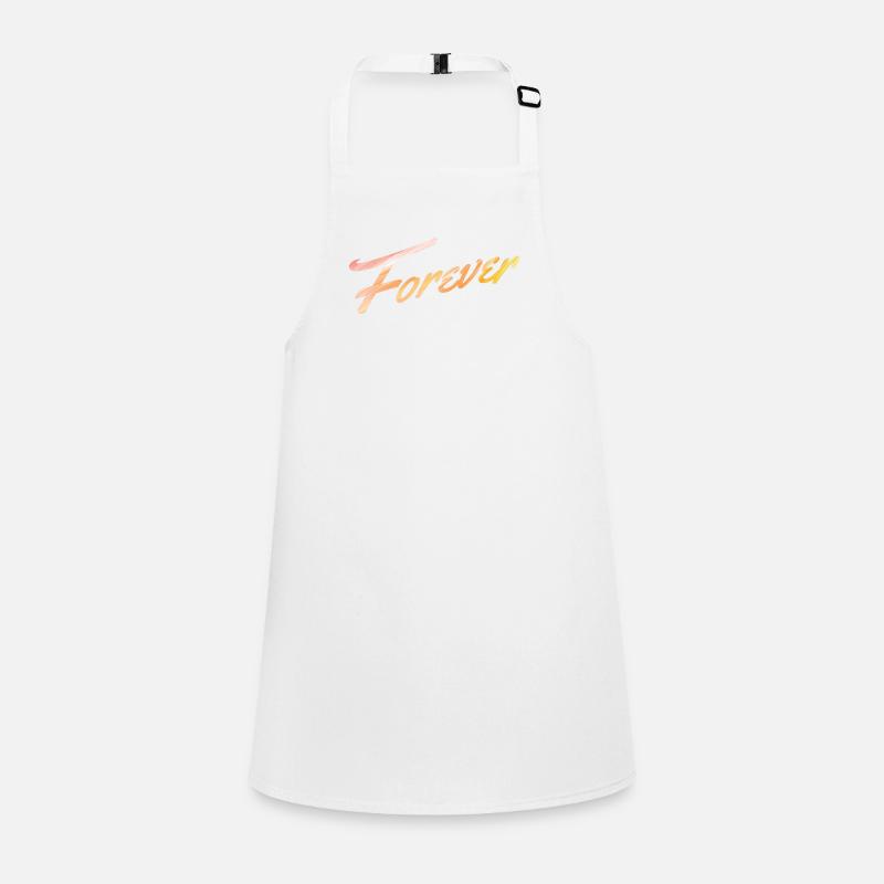 Typographie Forever Tablier Enfant