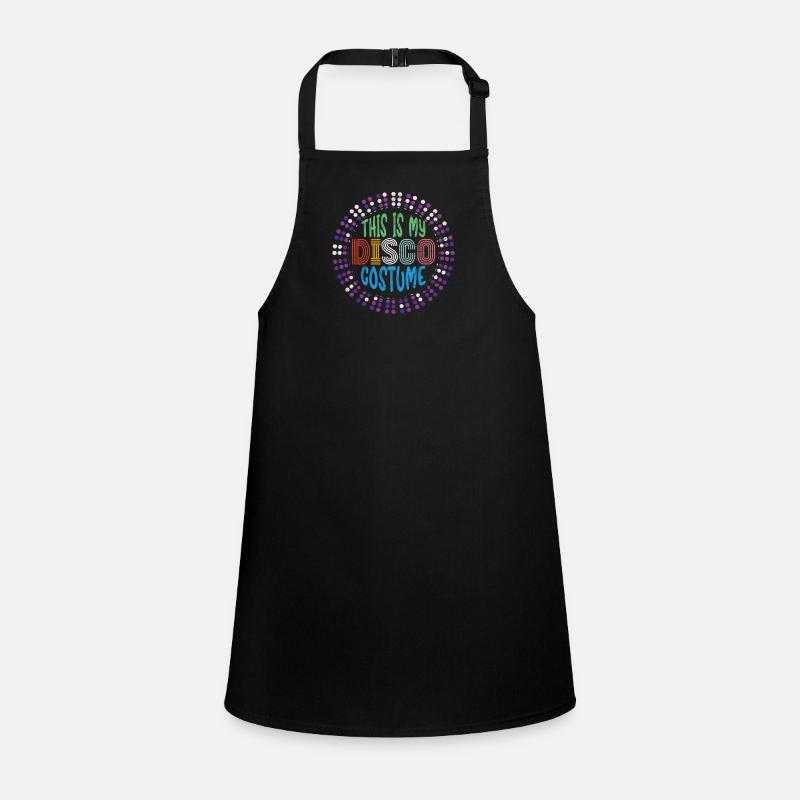 This Is My Disco Costume 80s Dancing Step Party Children's Apron